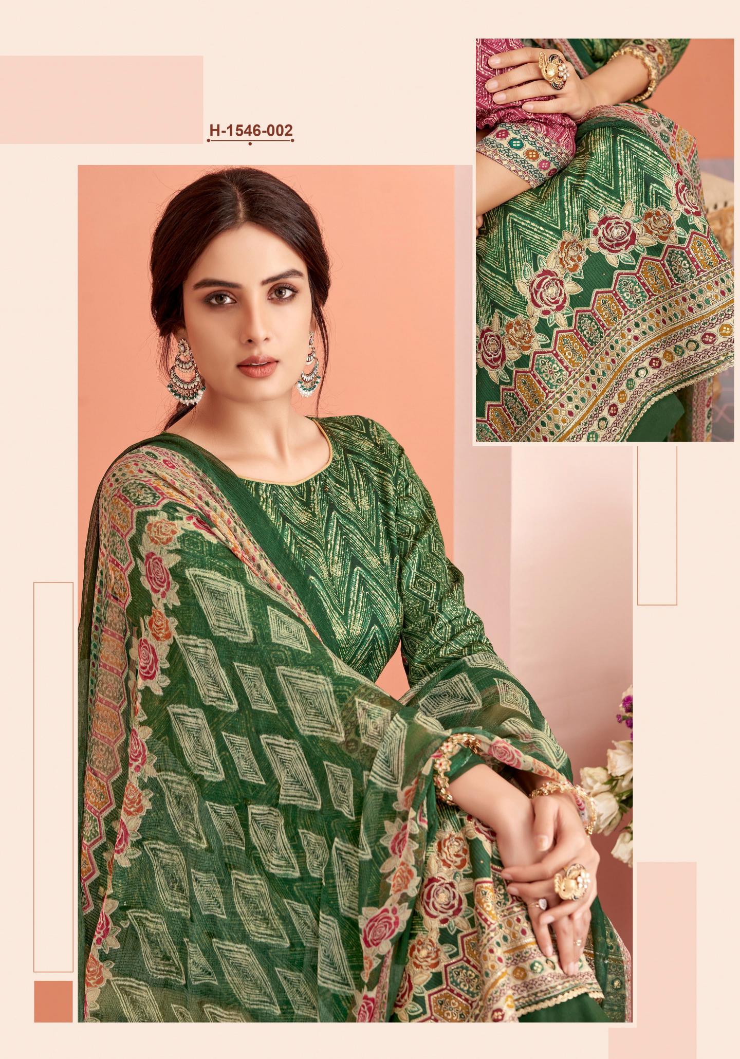 Alok Sakhi Vol 13 zubeda dress material wholesale