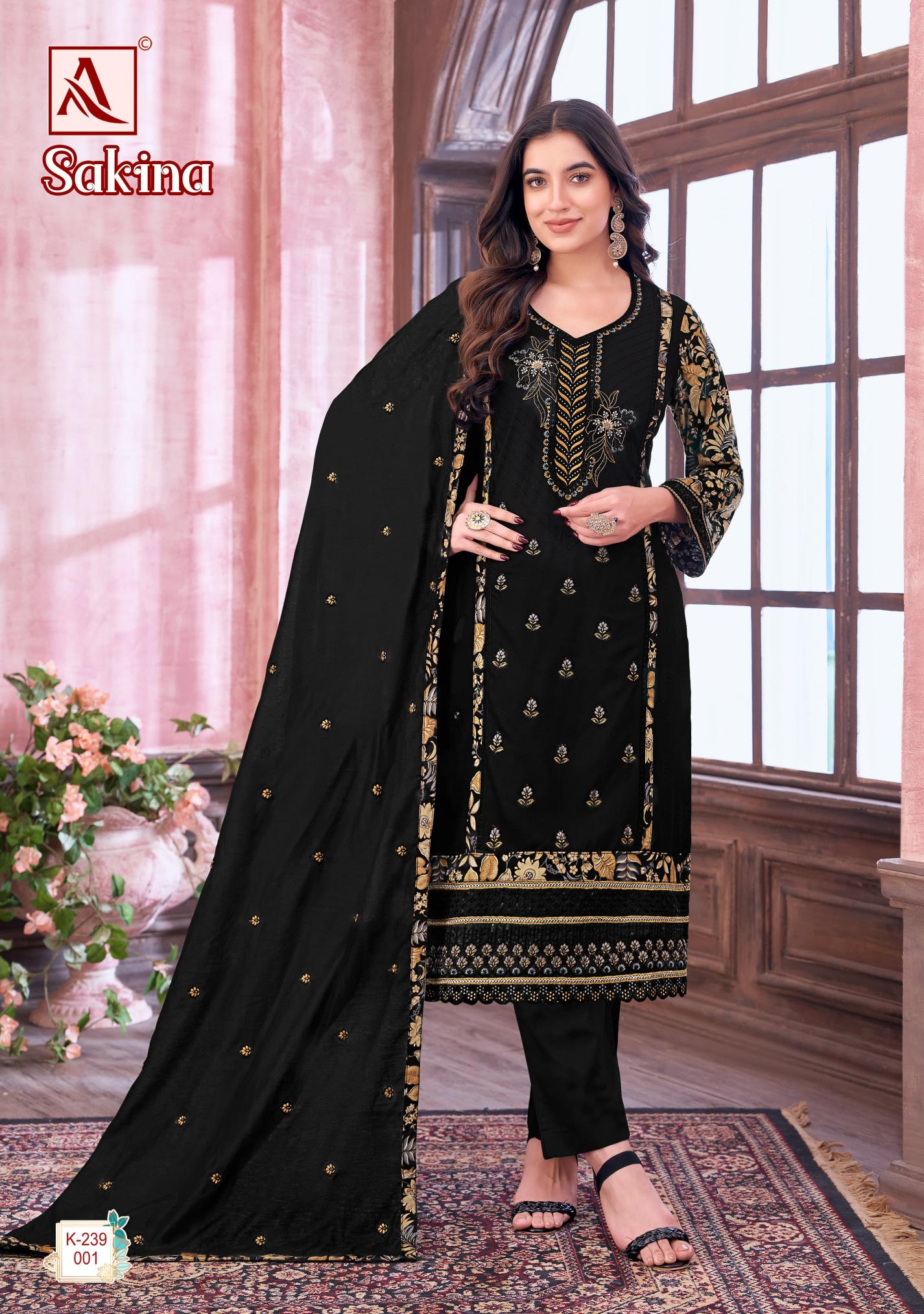 Alok Sakina wholesale dress material market in mumbai dadar