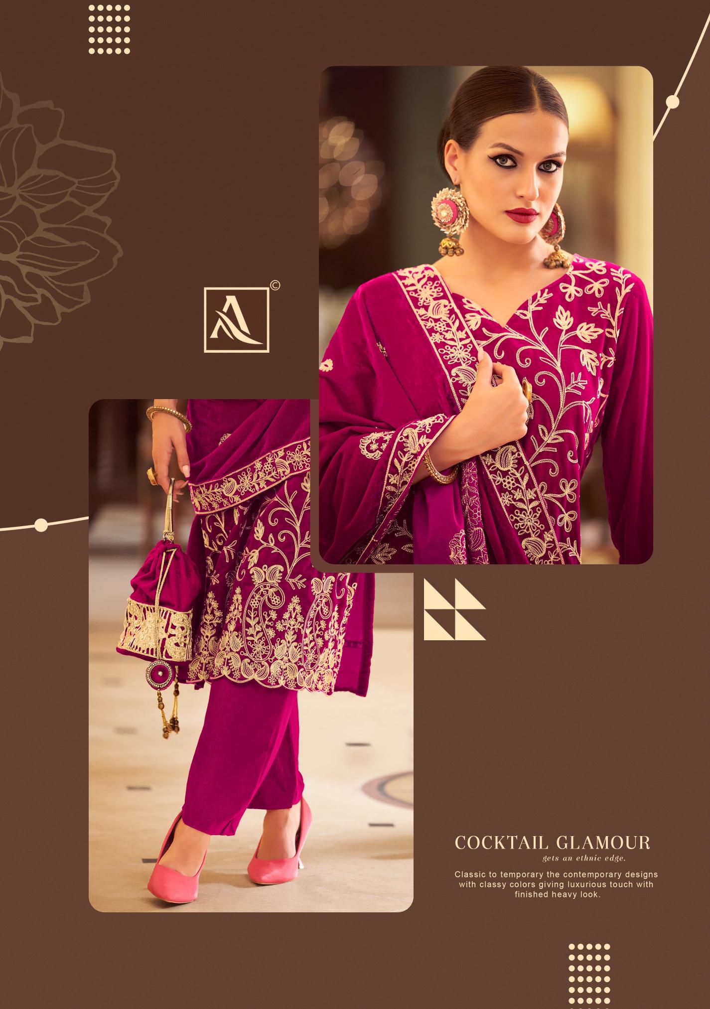 Alok Suroor dress material wholesale in bangalore chickpet