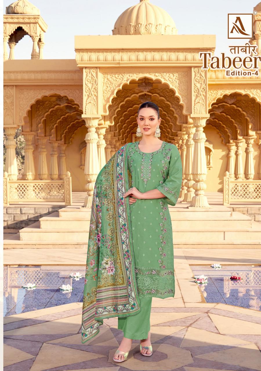 Alok Tabeer Vol 4 best dress materials wholesale