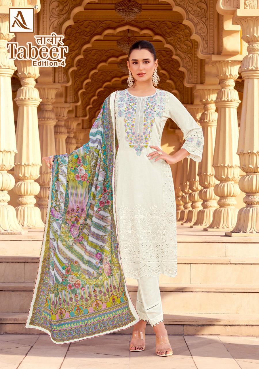 Alok Tabeer Vol 4 best dress materials wholesale