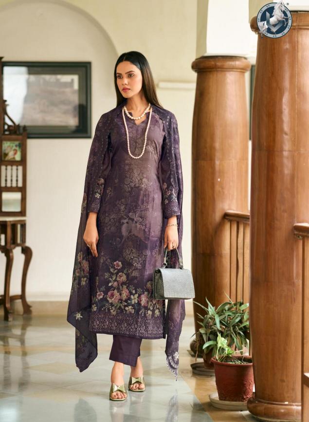 Alzohaib Queens Court Vol 4 Chiffon Dupatta original pakistani lawn suites wholesale dealer