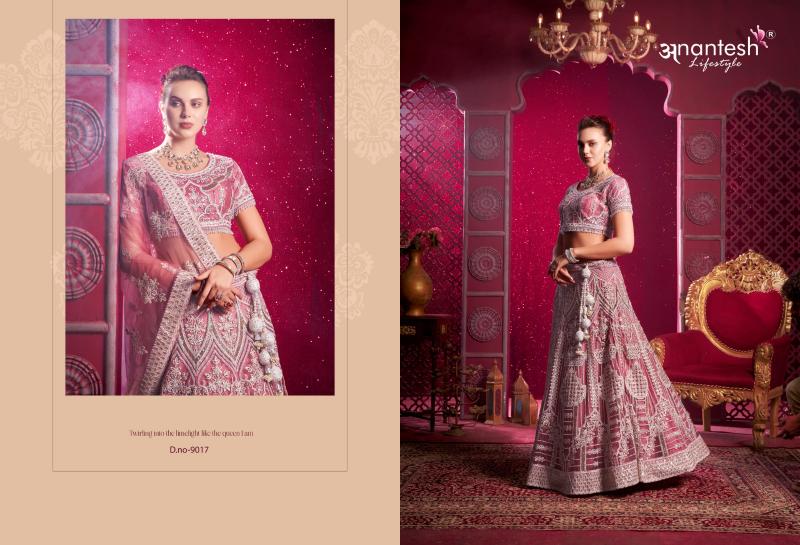 Anantesh Bridal Couture Vol 4 Designer Bridal Wear Lehenga Choli Wholesale Catalog