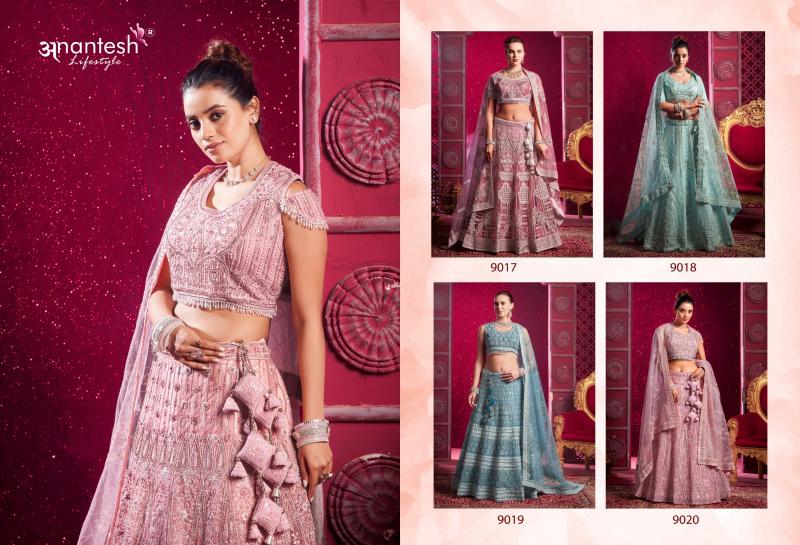 Anantesh Bridal Couture Vol 4 Designer Bridal Wear Lehenga Choli Wholesale Catalog