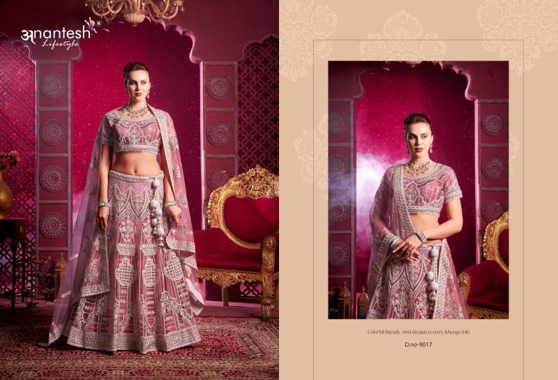 Anantesh Bridal Couture Vol 4 Designer Bridal Wear Lehenga Choli Wholesale Catalog