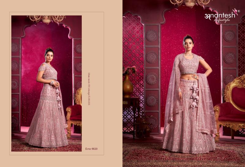 Anantesh Bridal Couture Vol 4 Designer Bridal Wear Lehenga Choli Wholesale Catalog