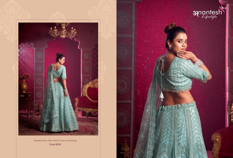 Anantesh Bridal Couture Vol 4 Designer Bridal Wear Lehenga Choli Wholesale Catalog