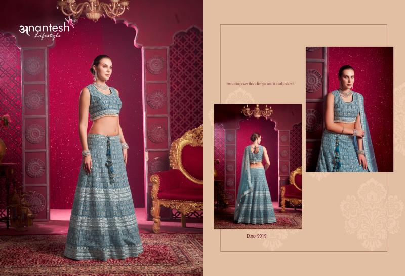 Anantesh Bridal Couture Vol 4 Designer Bridal Wear Lehenga Choli Wholesale Catalog