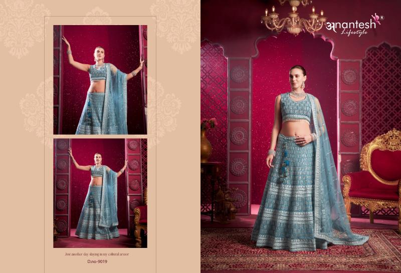 Anantesh Bridal Couture Vol 4 Designer Bridal Wear Lehenga Choli Wholesale Catalog