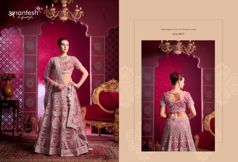 Anantesh Bridal Couture Vol 4 Designer Bridal Wear Lehenga Choli Wholesale Catalog