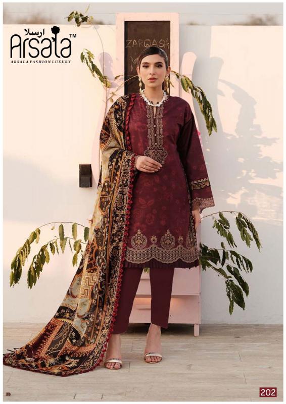 Arsala Amira Vol-02 – Karachi Dress Material - Wholesale Catalog