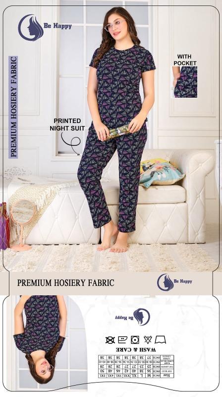 BE HAPPY VOL.#101 Night Suits Wholesale Catalog