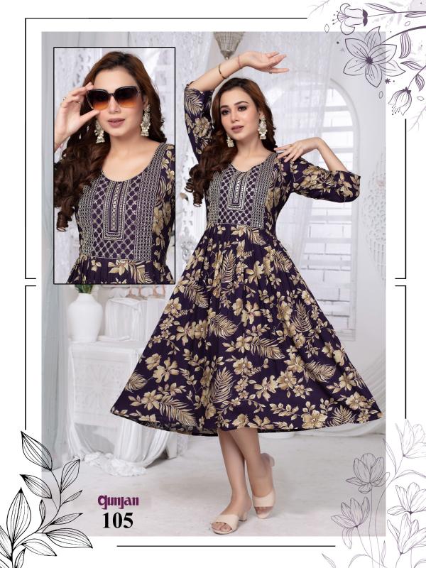 BEAUTY QUEEN GUNJAN VOL.2.1 dfab india kurtis