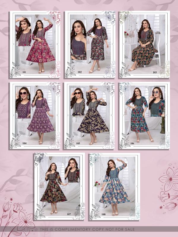 BEAUTY QUEEN GUNJAN VOL.2.1 dfab india kurtis