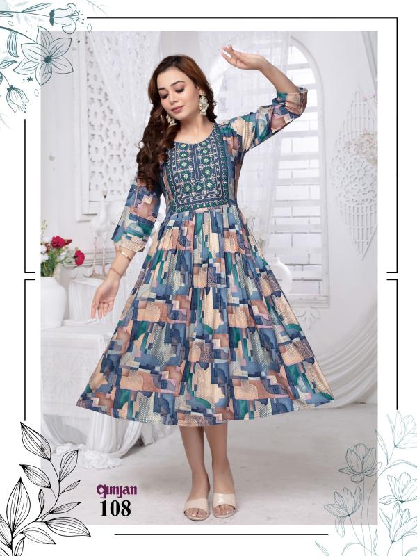 BEAUTY QUEEN GUNJAN VOL.2.1 dfab india kurtis