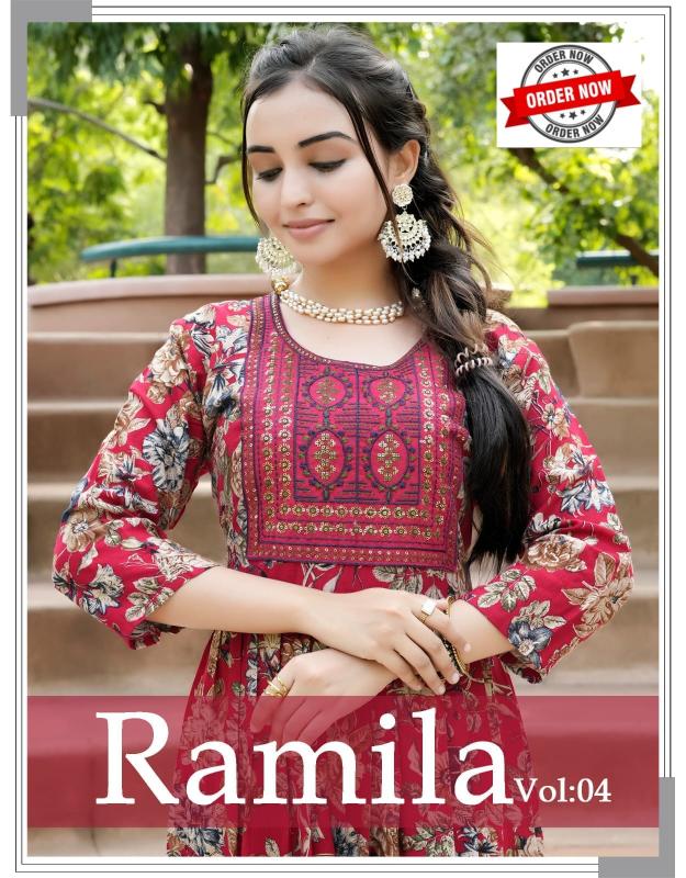 Beauty Ramila Vol 4 kurtis online india cheap