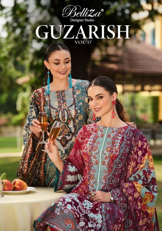 Belliza Guzarish Vol 17 Cotton dress material wholesale with price in mumbai