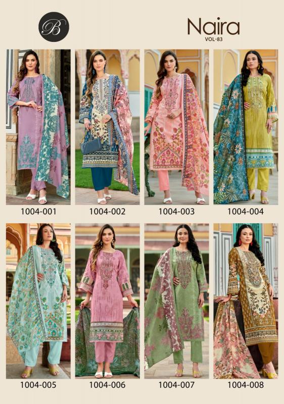 Belliza Naira Vol 83 bulk dress materials wholesale