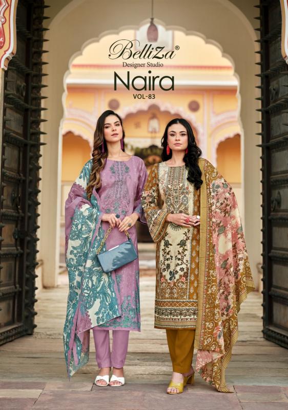 Belliza Naira Vol 83 bulk dress materials wholesale