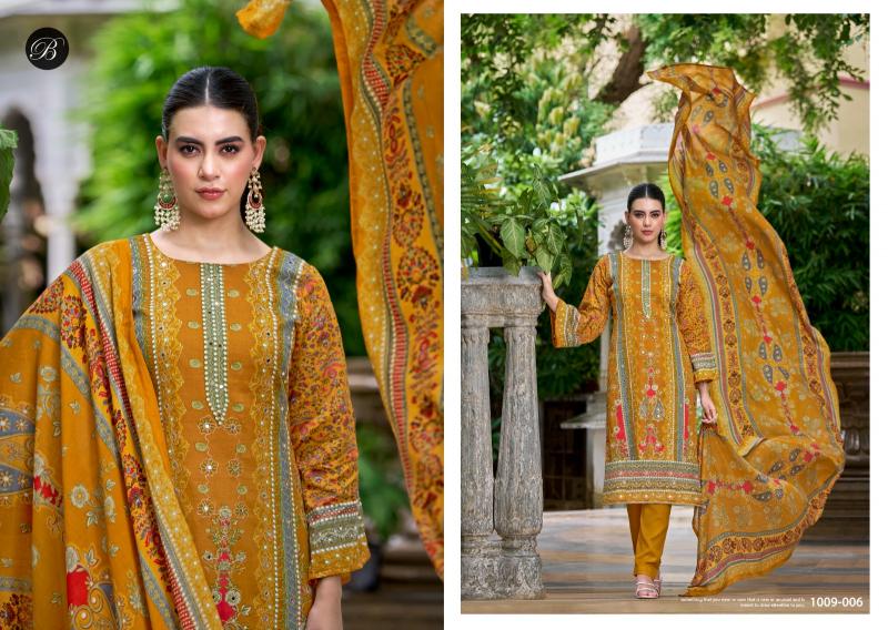 Belliza Sanjeeda wholesale pure cotton dress materials