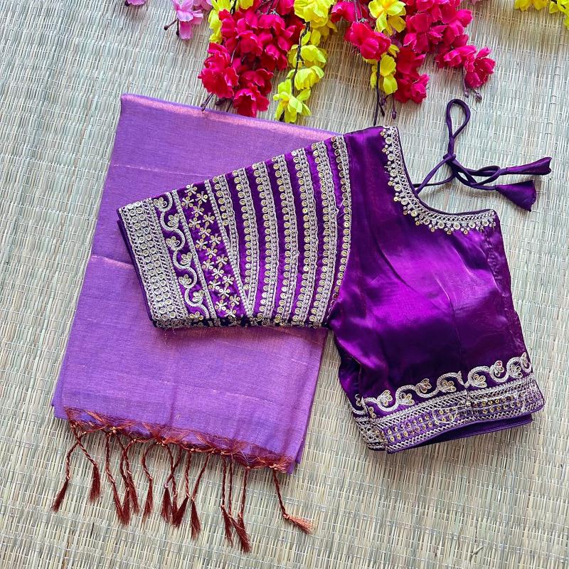 Blousewala HK 12 tissue sarees online india