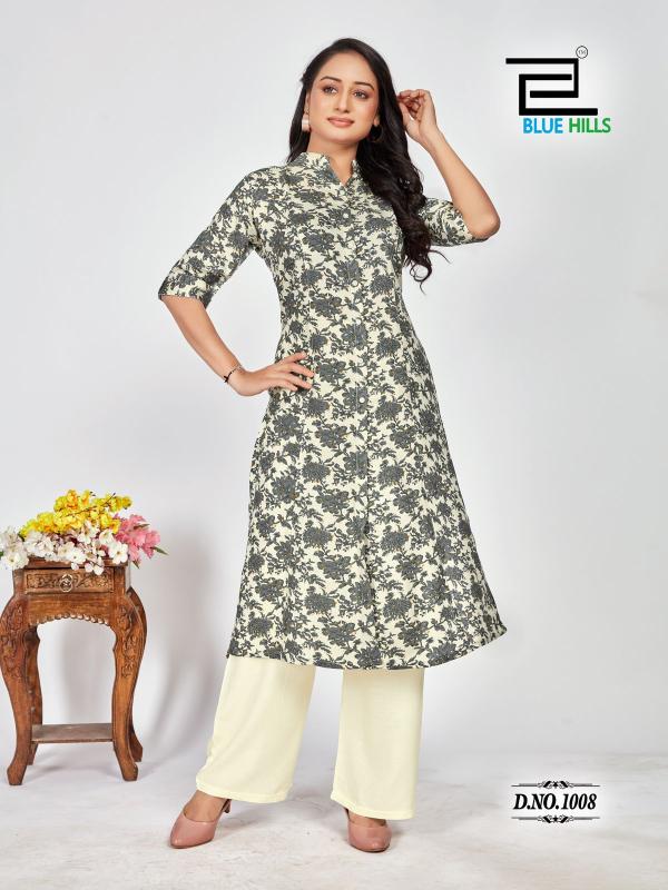 Blue Hills Maher rangriti kurti india