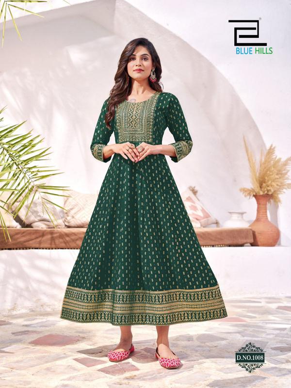 Blue Hills Yashika latest kurti designs for girls in india