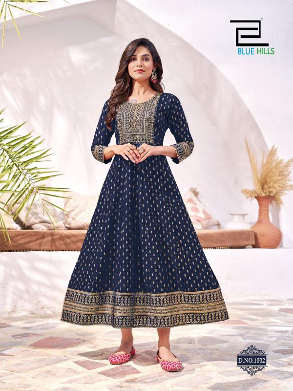 Blue Hills Yashika latest kurti designs for girls in india