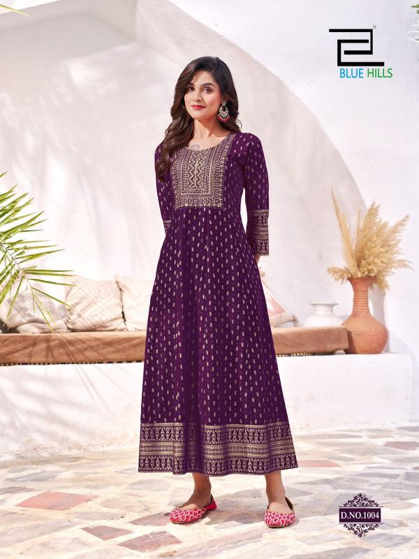 Blue Hills Yashika latest kurti designs for girls in india