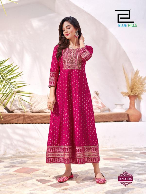 Blue Hills Yashika latest kurti designs for girls in india