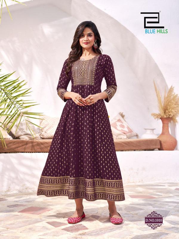 Blue Hills Yashika latest kurti designs for girls in india