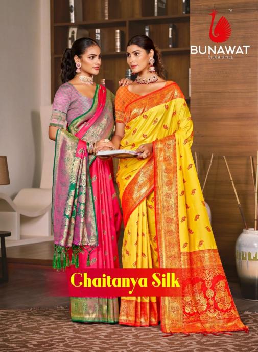 Bunawat Chaitanya Silk mysore saree udyog online india