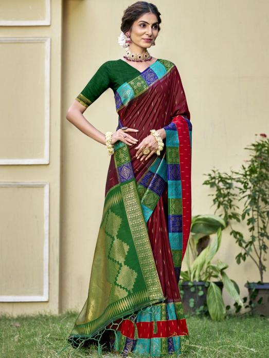 Bunawat Chhavi Silk ethnic sarees online shopping india