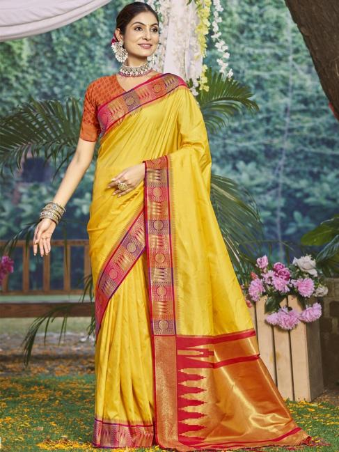 Bunawat Divya Prabha silk pure saree manufacturers in india