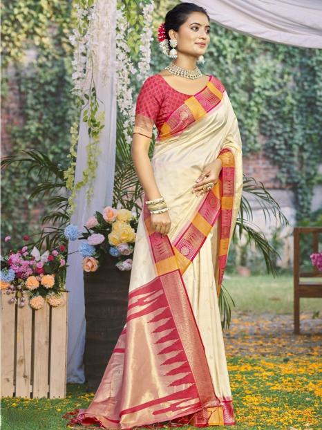 Bunawat Divya Prabha silk pure saree manufacturers in india