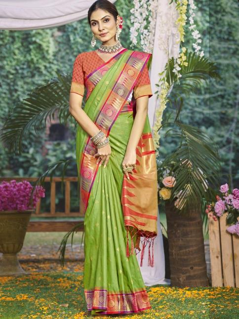 Bunawat Divya Prabha silk pure saree manufacturers in india