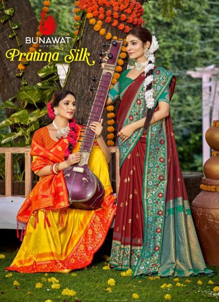 Bunawat Pratima Silk miss india sarees