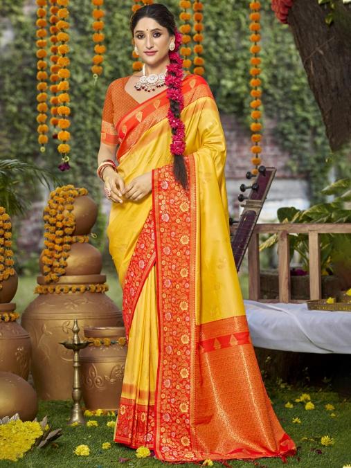 Bunawat Pratima Silk miss india sarees