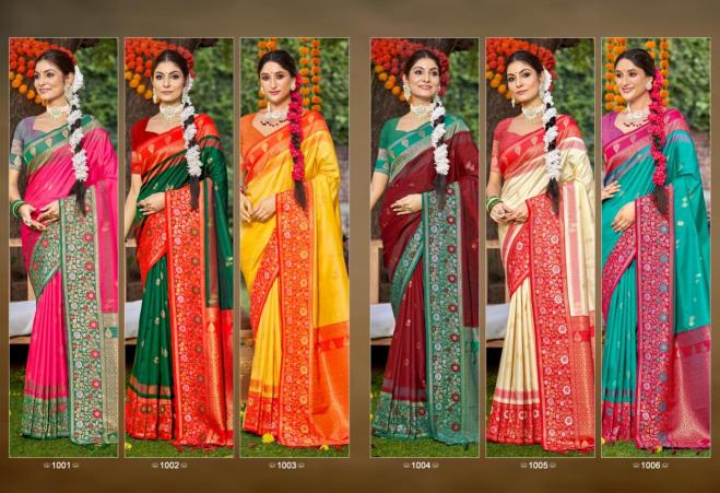 Bunawat Pratima Silk miss india sarees