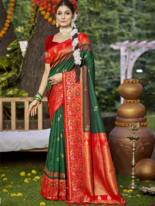 Bunawat Pratima Silk miss india sarees