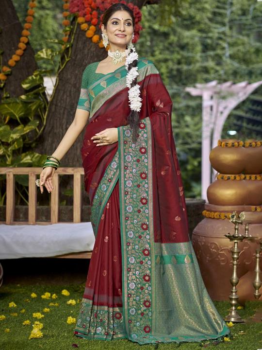 Bunawat Pratima Silk miss india sarees