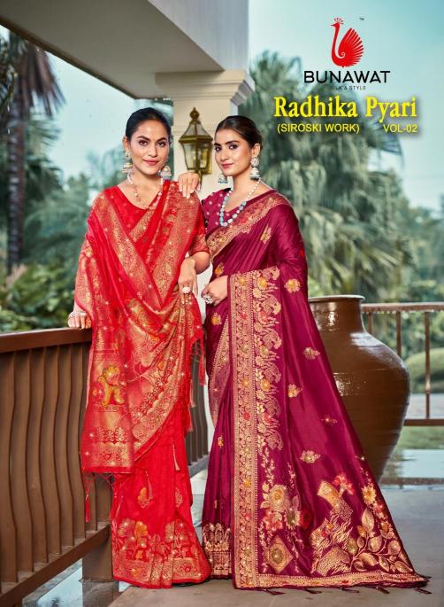 Bunawat Radhika Pyari Vol 2 silk sarees online shopping in india