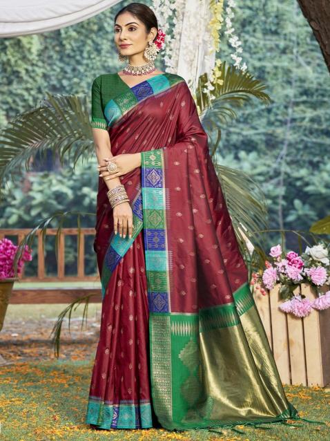 Bunawat Ralempire Silk most famous sarees in india