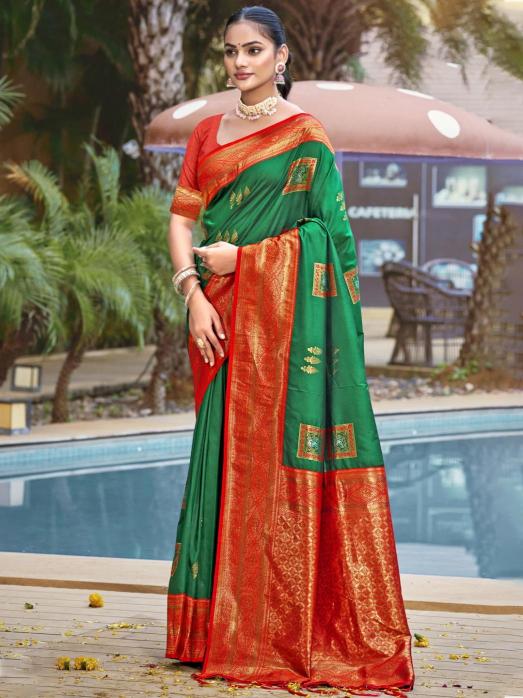 Bunawat Shriprada Silk wedding silk sarees online india