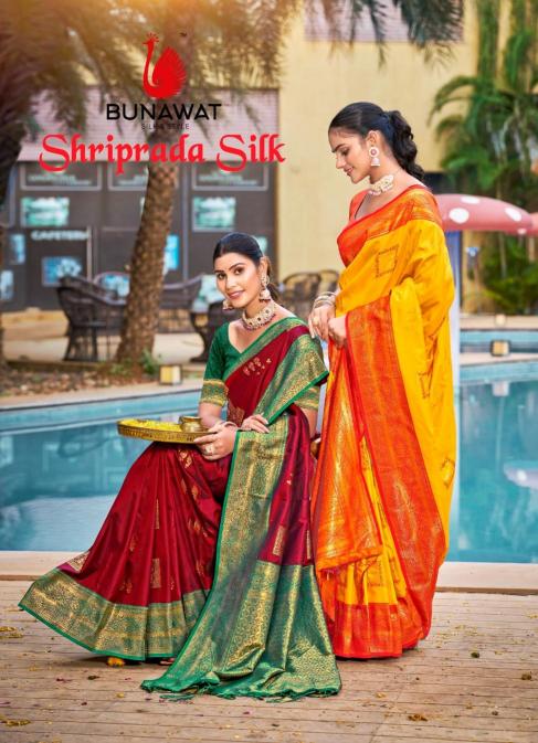 Bunawat Shriprada Silk wedding silk sarees online india