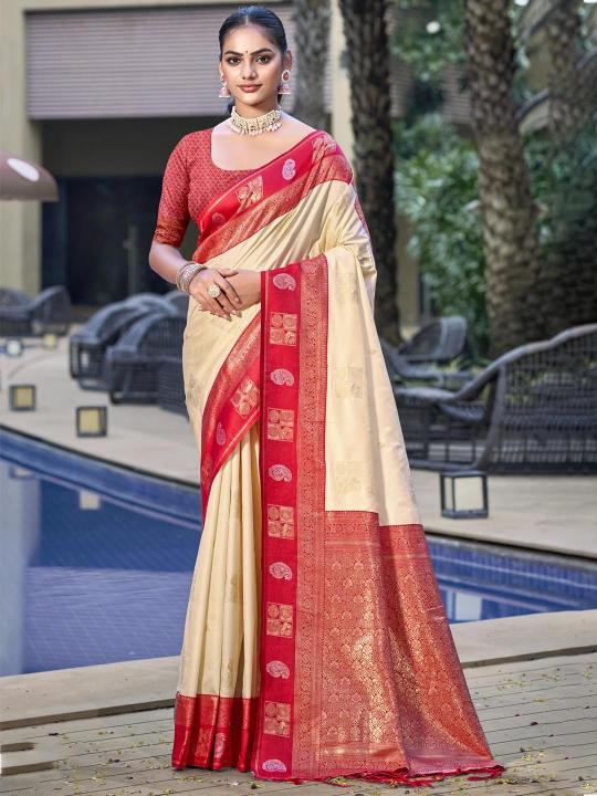 Bunawat Vijaya Silk miss india sarees online shopping