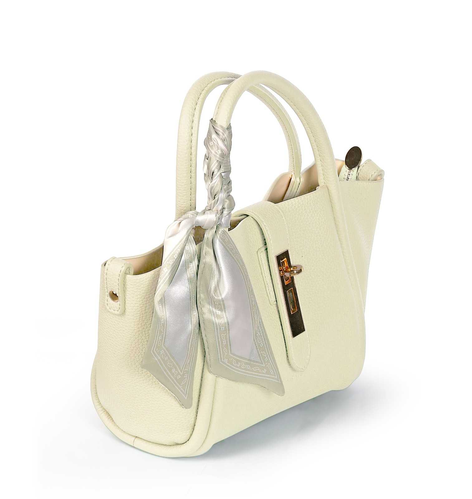 Charme Off-White Boss Womans Hand Bag 