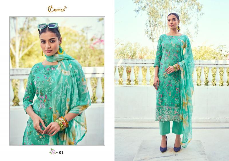 Cosmos Noor Printkari Vol 1 cheap salwar kameez wholesale