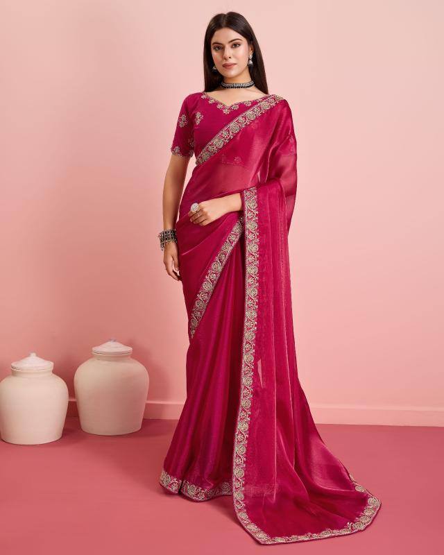 Dazira Tanya 2 Designer Burberry Fabric Saree shops in surat india