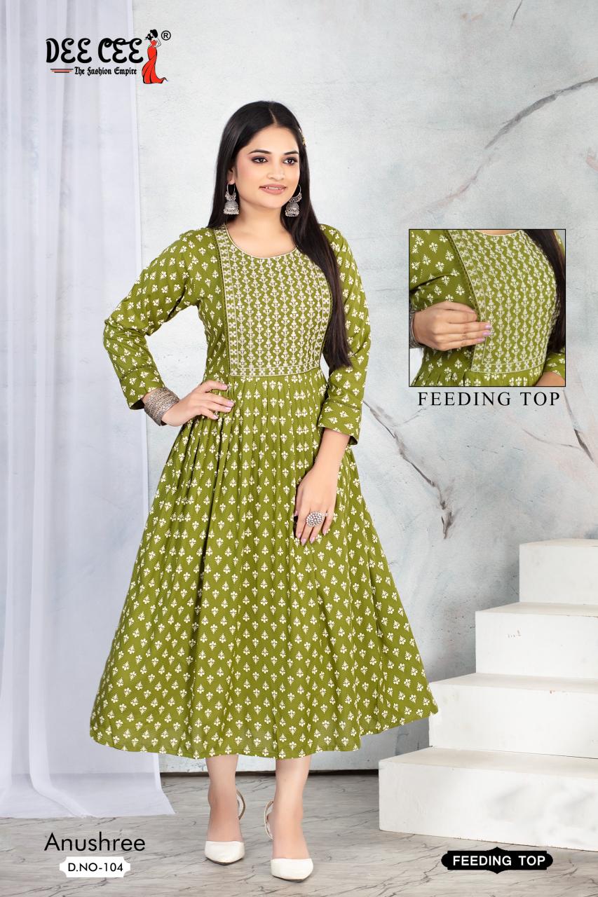 Deecee Anushree buy feeding kurtis online india